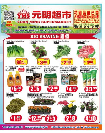 Yuan Ming Supermarket Flyer June 19 to 25