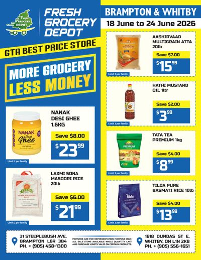 Fresh Grocery Depot Flyer June 18 to 24