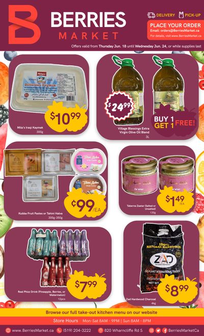 Berries Market Flyer June 18 to 24