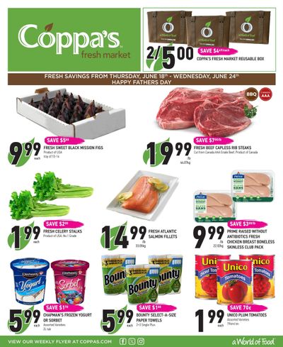 Coppa's Fresh Market Flyer June 18 to 24
