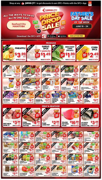 Seafood City Supermarket (MB) Flyer June 18 to 24