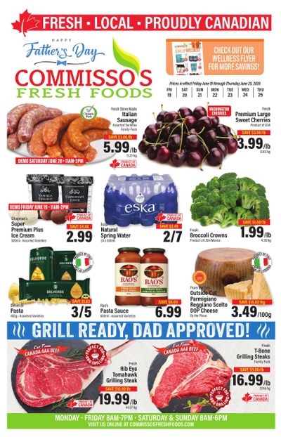 Commisso's Fresh Foods Flyer June 19 to 25