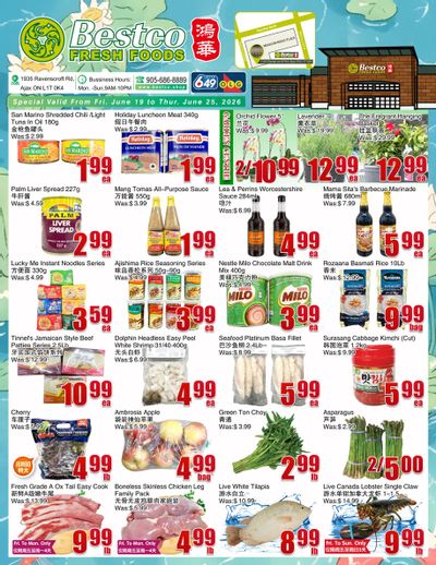 BestCo Food Mart (Ajax) Flyer June 19 to 25