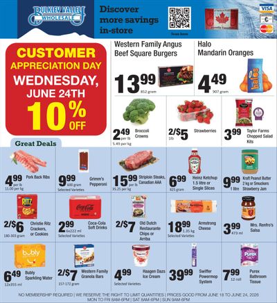 Bulkley Valley Wholesale Flyer June 18 to 24