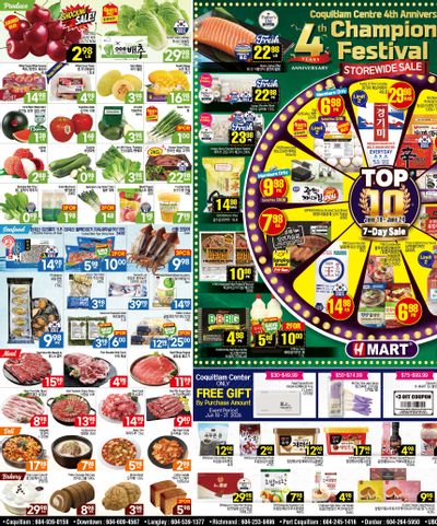 H Mart (West) Flyer June 18 to 24