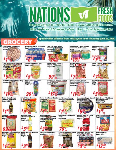 Nations Fresh Foods (Brampton) Flyer June 19 to 25