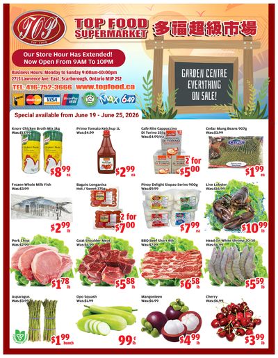Top Food Supermarket Flyer June 19 to 25