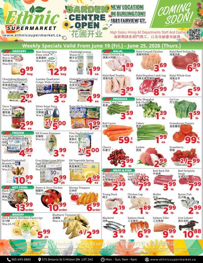 Ethnic Supermarket (Milton) Flyer June 19 to 25