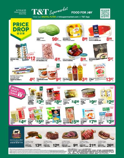 T&T Supermarket (Ottawa & Kanata) Flyer June 19 to 25