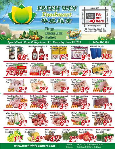 Fresh Win Foodmart Flyer June 19 to 25