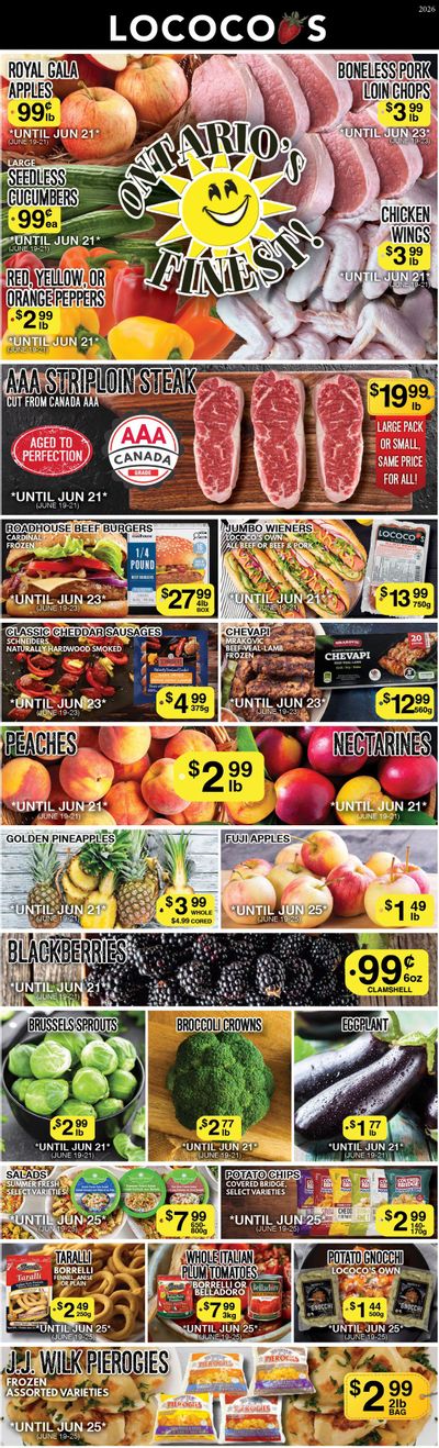 Lococo's Flyer June 19 to 21