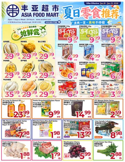 Asia Food Mart Flyer June 19 to 25