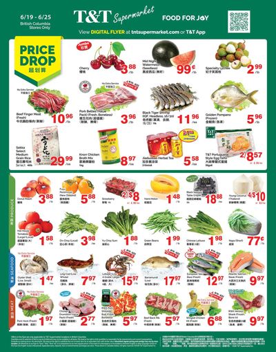 T&T Supermarket (BC) Flyer June 19 to 25