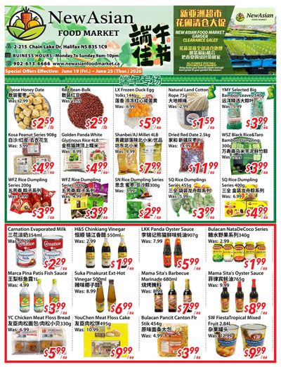 New Asian Food Market Flyer June 19 to 25