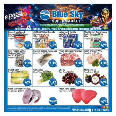 Blue Sky Supermarket (North York) Flyer June 19 to 25