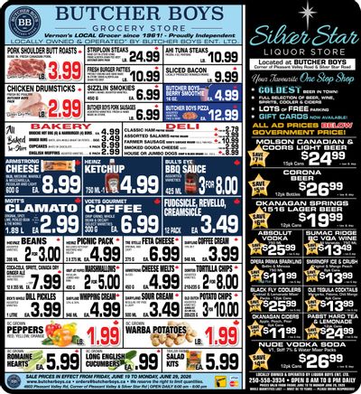 Butcher Boys Grocery Store Flyer June 19 to 29