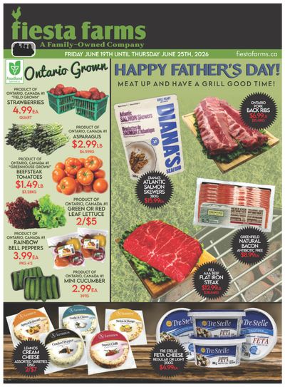 Fiesta Farms Flyer June 19 to 25