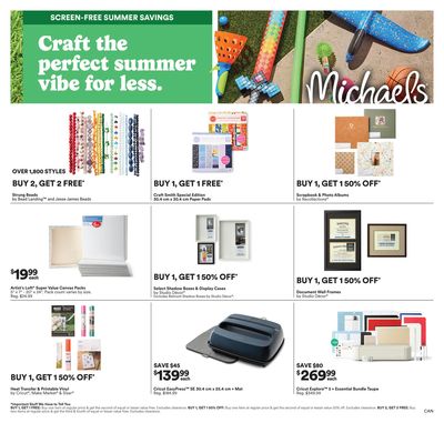 Michael's Flyer June 19 to 25