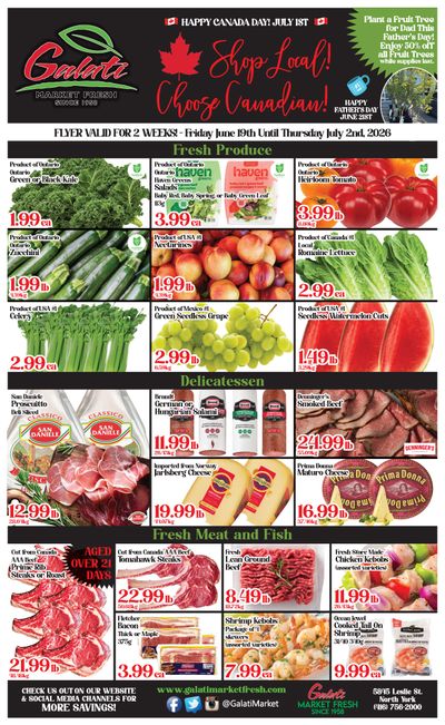 Galati Market Fresh Flyer June 19 to July 2