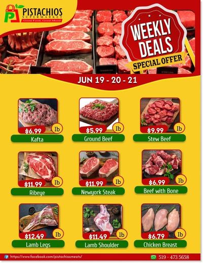Pistachios Supermarket Flyer June 19 to 24