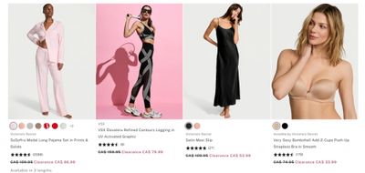Victoria’s Secret Canada + Victoria’s Secret Pink Semi-Annual Clearance Sale: Save up to 50% off