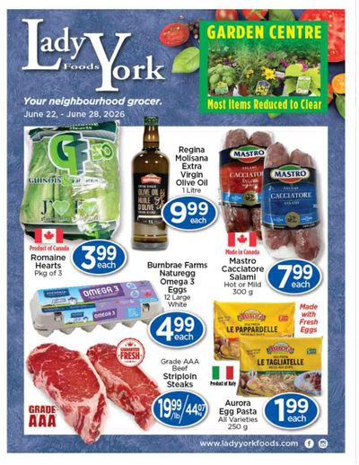 Lady York Foods Flyer June 22 to 28
