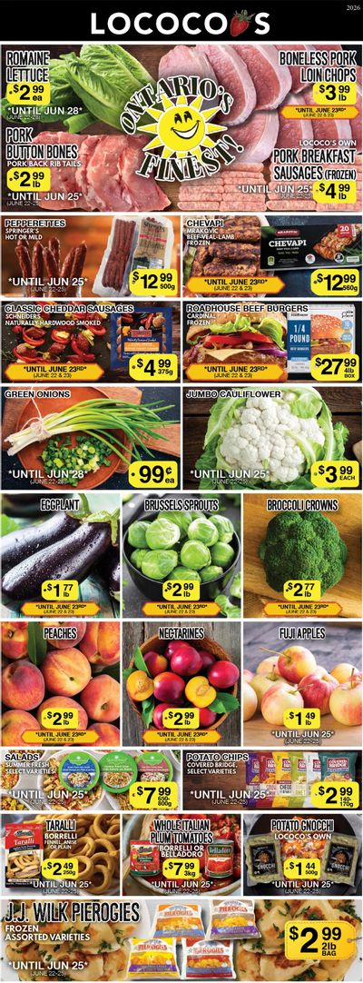 Lococo's Flyer June 22 to 25