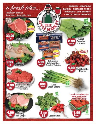 The Apple Market Flyer June 22 to 28