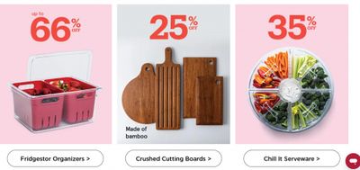 Kitchen Stuff Plus: Canada Day Sale up to 66% off + Tent Sale up to 75% off
