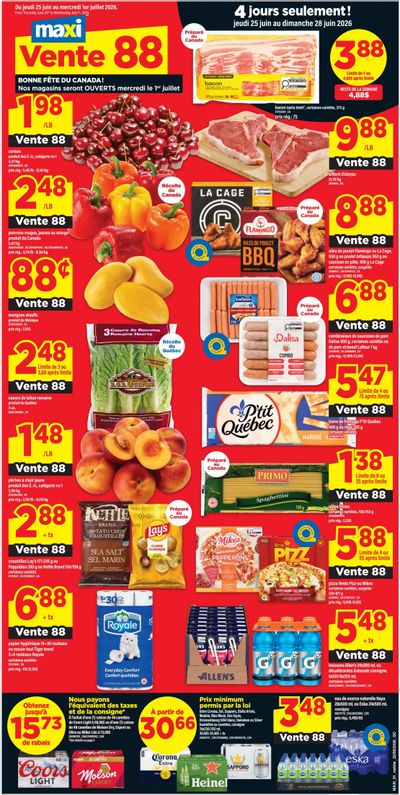 Maxi Flyer June 25 to July 1