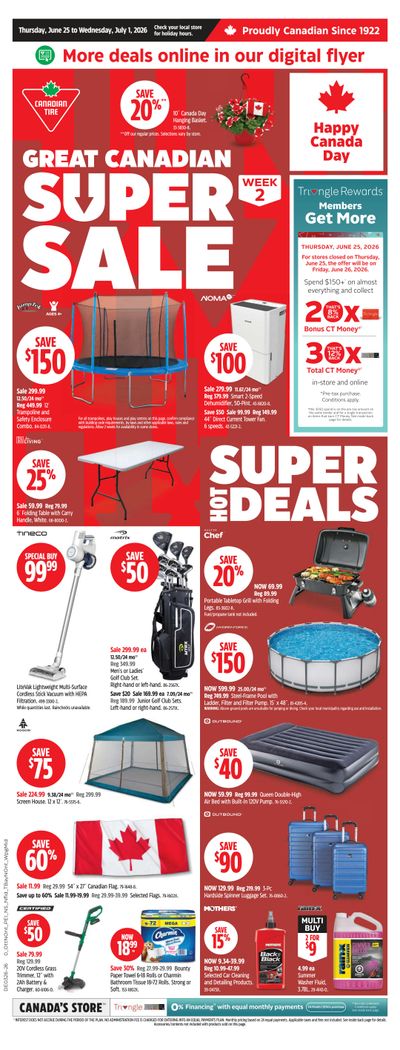 Canadian Tire (Atlantic) Flyer June 25 to July 1