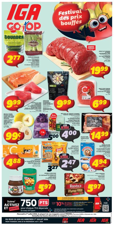 IGA (NB) Flyer June 25 to July 1