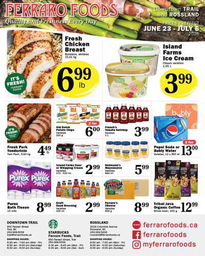 Ferraro Foods Bi-Weekly Flyer June 23 to July 6
