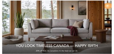 EQ3 Canada Day Sale: Save 20% off Until July 1st