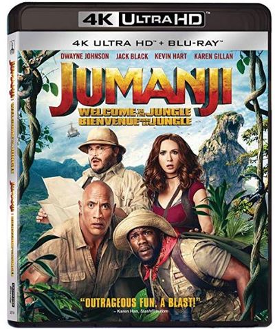 Jumanji: Welcome To The Jungle - 4K UHD [Blu-ray] (Bilingual) For $16.99 At Amazon Canada