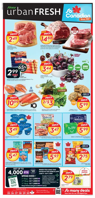 Sobeys Urban Fresh Flyer June 25 to July 1