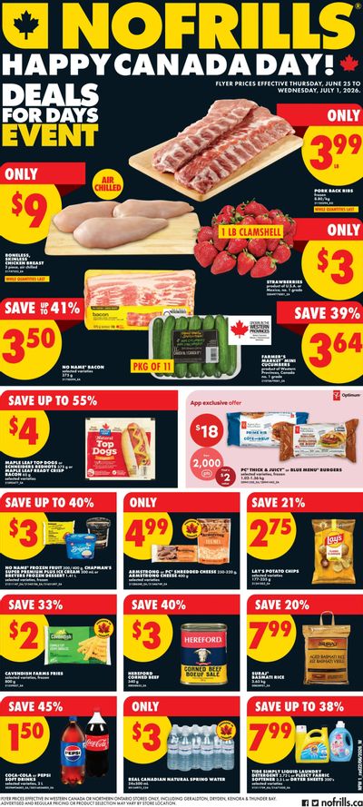No Frills (West) Flyer June 25 to July 1