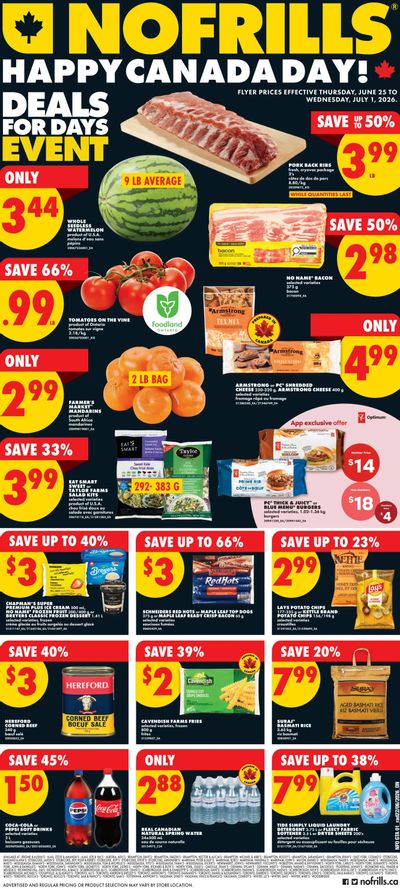 No Frills (GTA) Flyer June 25 to July 1