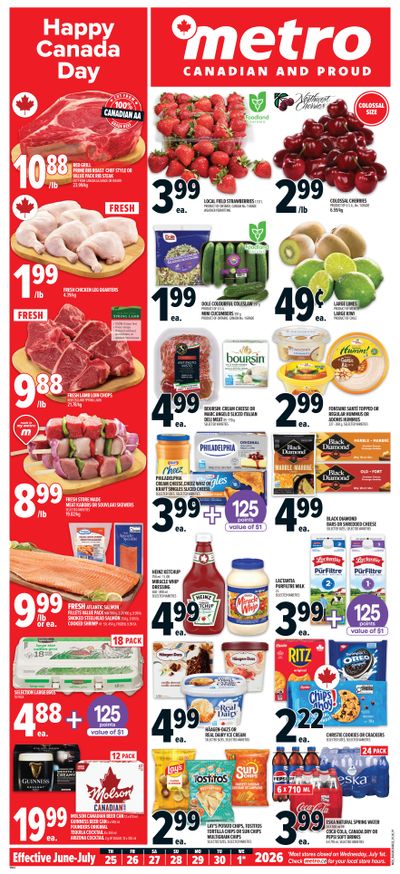 Metro (ON) Flyer June 25 to July 1