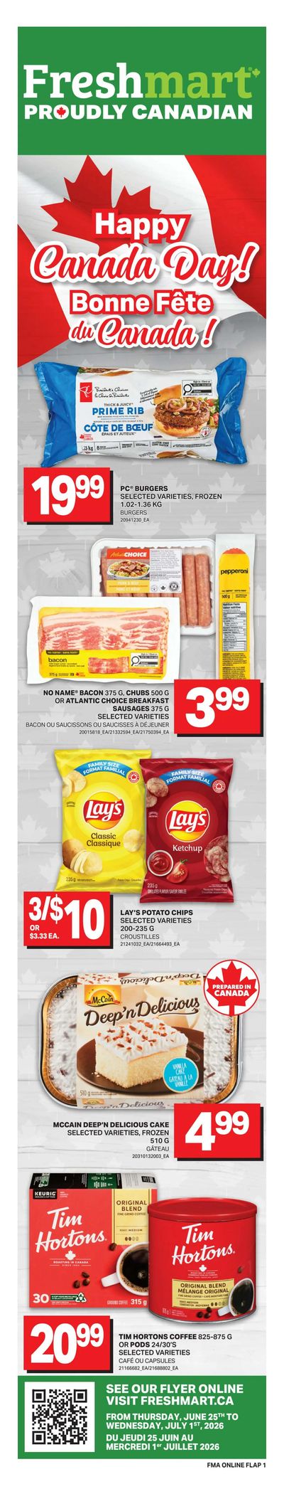 Freshmart (Atlantic) Flyer June 25 to July 1