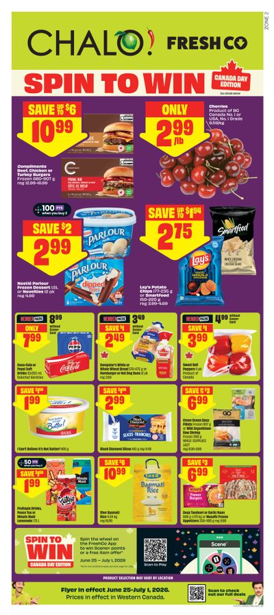 Chalo! FreshCo (West) Flyer June 25 to July 1