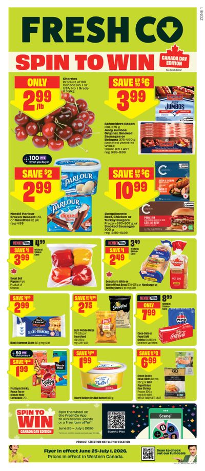 FreshCo (West) Flyer June 25 to July 1