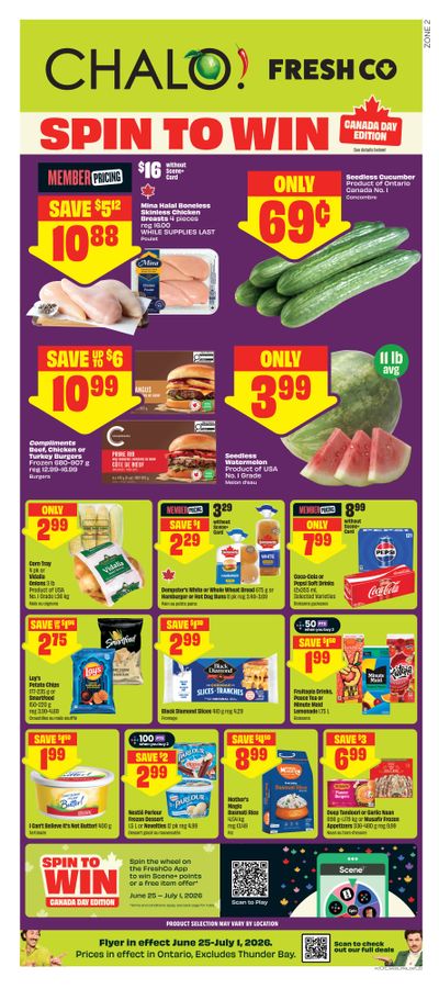 Chalo! FreshCo (ON) Flyer June 25 to July 1