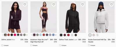 Lululemon Canada: We Made Too Much Sale up to 60% off