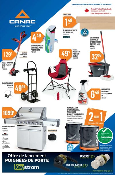 Canac Flyer June 25 to July 1