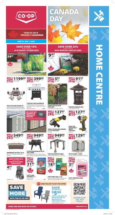 Co-op (West) Home Centre Flyer June 25 to July 1
