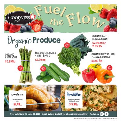 Goodness Me Flyer June 24 to 30