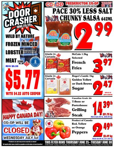 Fredericton Co-op Flyer June 25 to 30