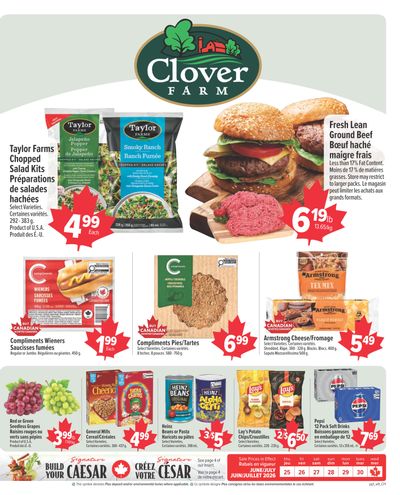 Clover Farm (Atlantic) Flyer June 25 to July 1