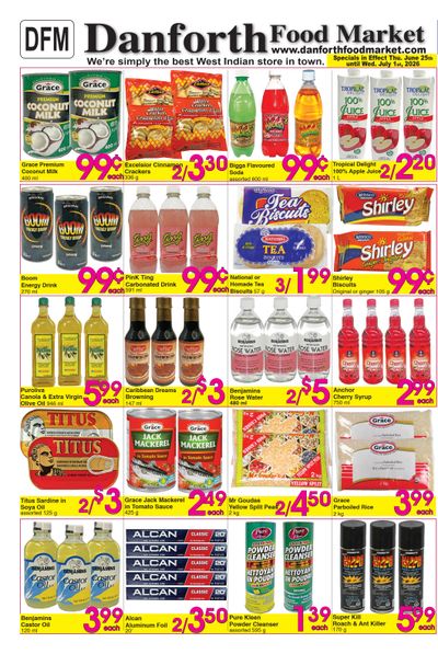 Danforth Food Market Flyer June 25 to July 1